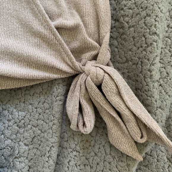 Knit Wrapover Top - Picture 2 of 4